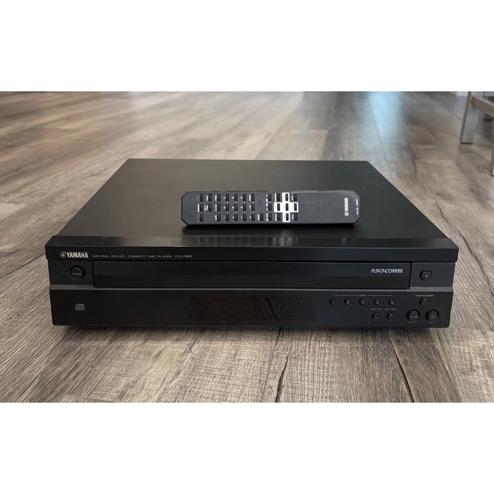 Yamaha CDC-585 5-Disc CD Changer Player w/ Remote Tested Works